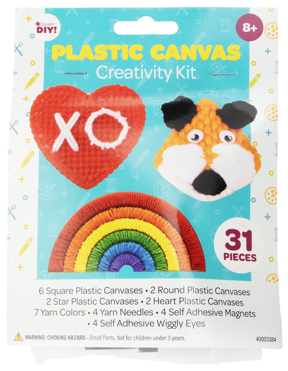 CousinDIY Plastic Canvas Creativity Kit Michaels Cousindiy plastic canvas creativity kit michaels